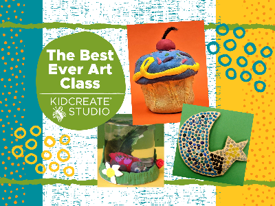 Kidcreate Studio - Eden Prairie. The Best Ever Art Class Weekly Class (4-9 Years)