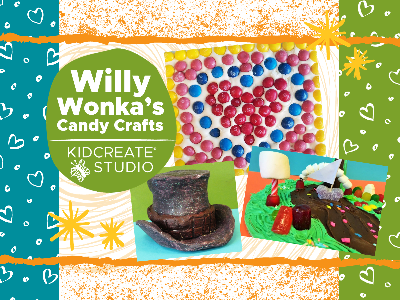 Spring Break - Willy Wonka's Candy Crafts Mini-Camp (5-12 Years)