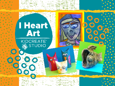 Kidcreate Studio - Bloomfield. I Heart Art Weekly Class (5-12 Years)