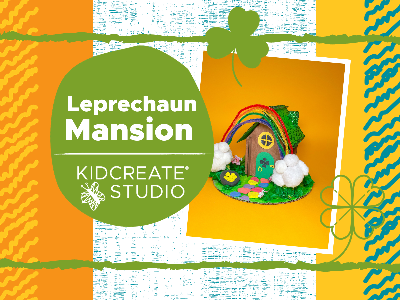 Kidcreate Studio - Newport News. Date Night St. Patrick’s Day - Leprechaun Mansion (3-9 Years)