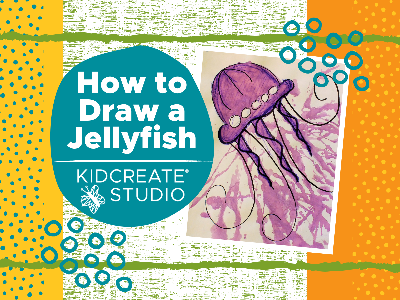 How to Draw a Jellyfish Homeschool Workshop (5-12 Years)