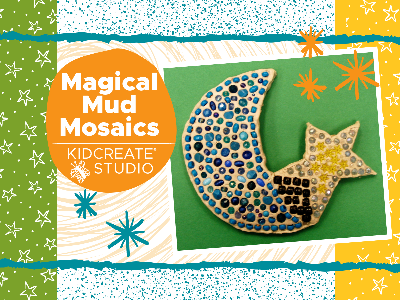 Magical Mud Mosaics Homeschool Workshop (5-12 Years) Magical Mud Mosaics Homeschool Workshop (5-12 Years)