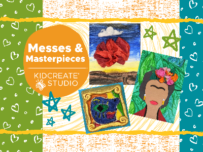 Kidcreate Studio - Ashburn. Messes & Masterpieces Homeschool Weekly Class (5-12 Years)