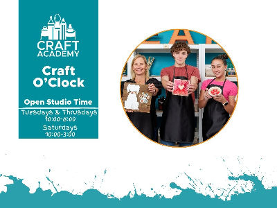 Craft O'Clock (12-99 Years)