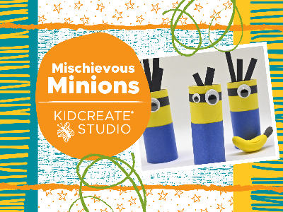 Kidcreate Studio - Eden Prairie. Mischievous Minions Workshop (4-9 Years)